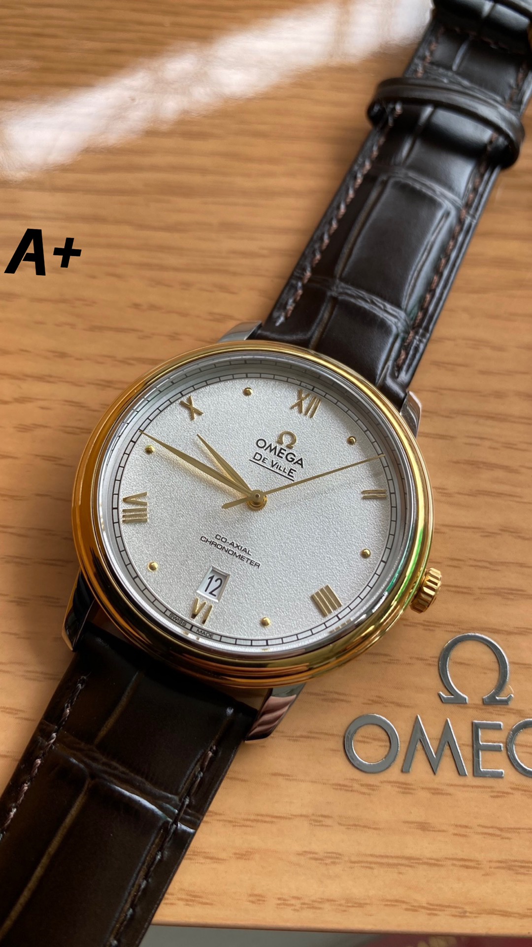 Omega New Style6 5 mm A Factory V2 Watch Strap Steel 2500 Movement Dial Markers