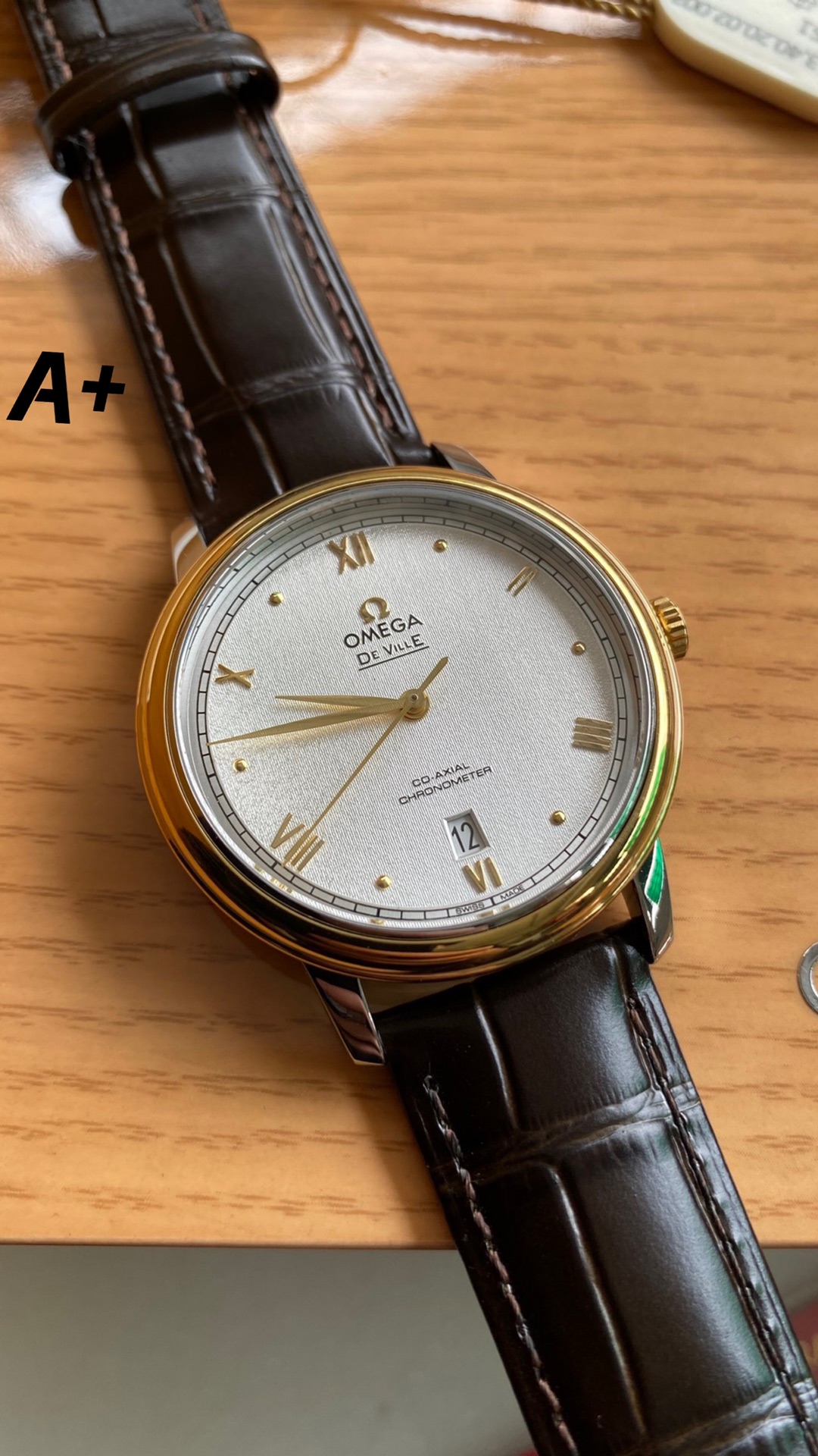 Omega New Style6 5 mm A Factory V2 Watch Strap Steel 2500 Movement Dial Markers