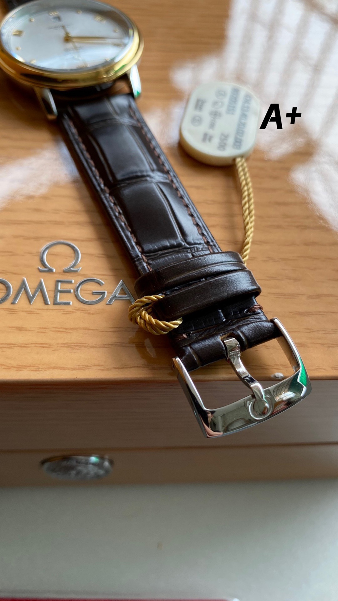 Omega New Style6 5 mm A Factory V2 Watch Strap Steel 2500 Movement Dial Markers