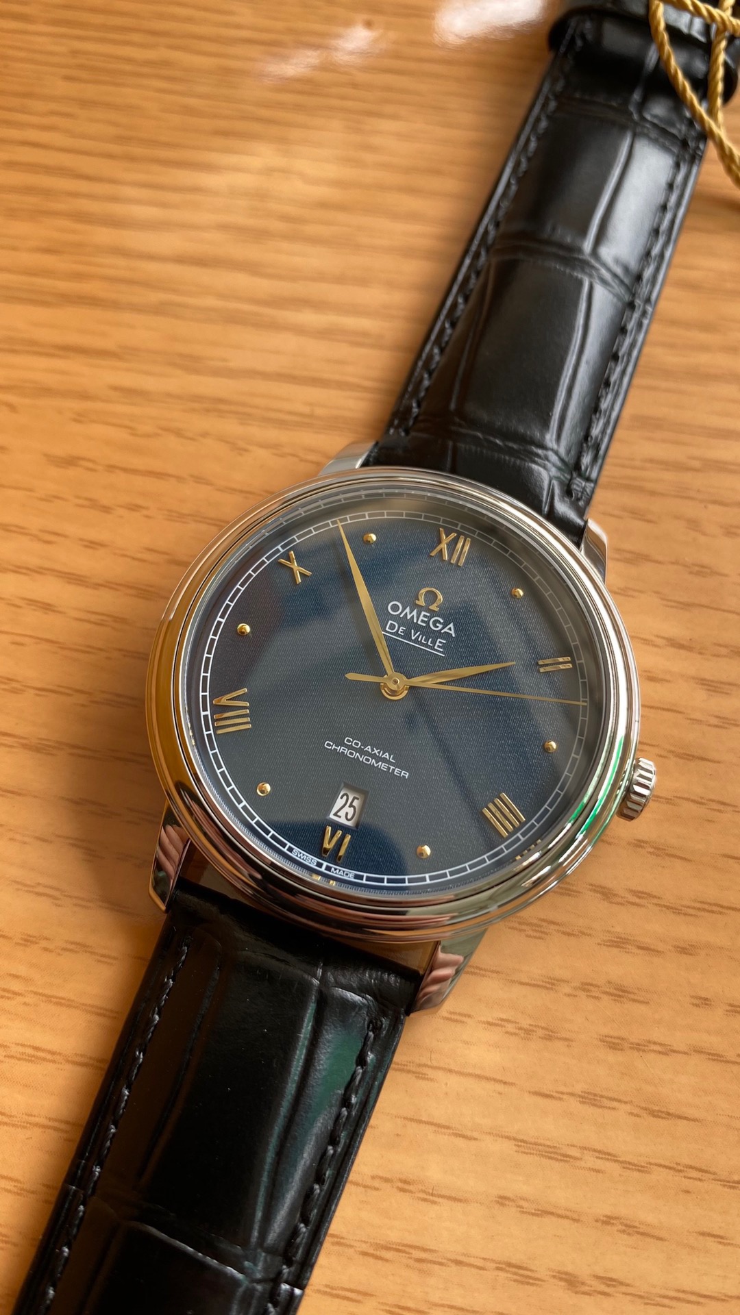 Omega New Style6 5 mm A Factory V2 Watch Strap Steel 2500 Movement Dial Markers