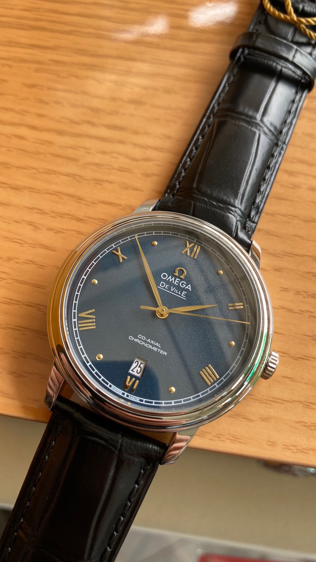 Omega New Style6 5 mm A Factory V2 Watch Strap Steel 2500 Movement Dial Markers