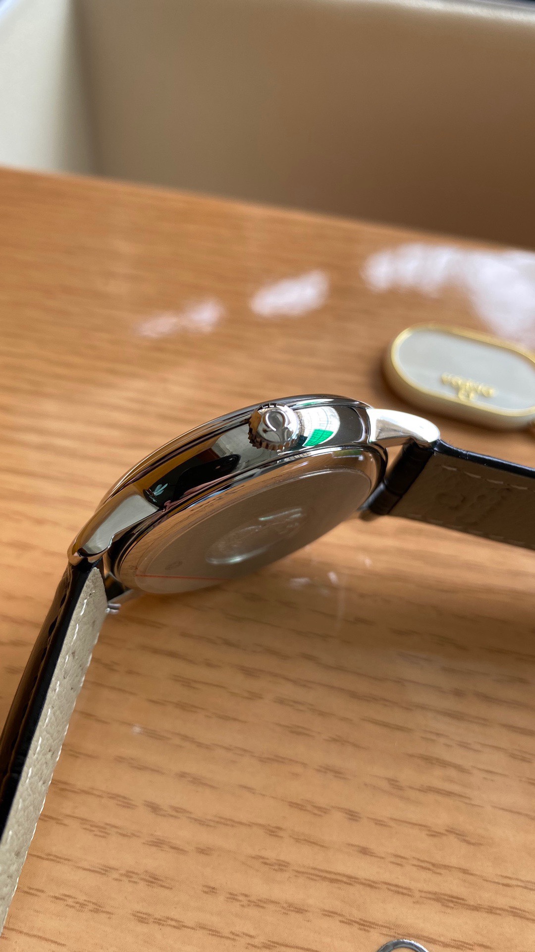 Omega New Style6 5 mm A Factory V2 Watch Strap Steel 2500 Movement Dial Markers