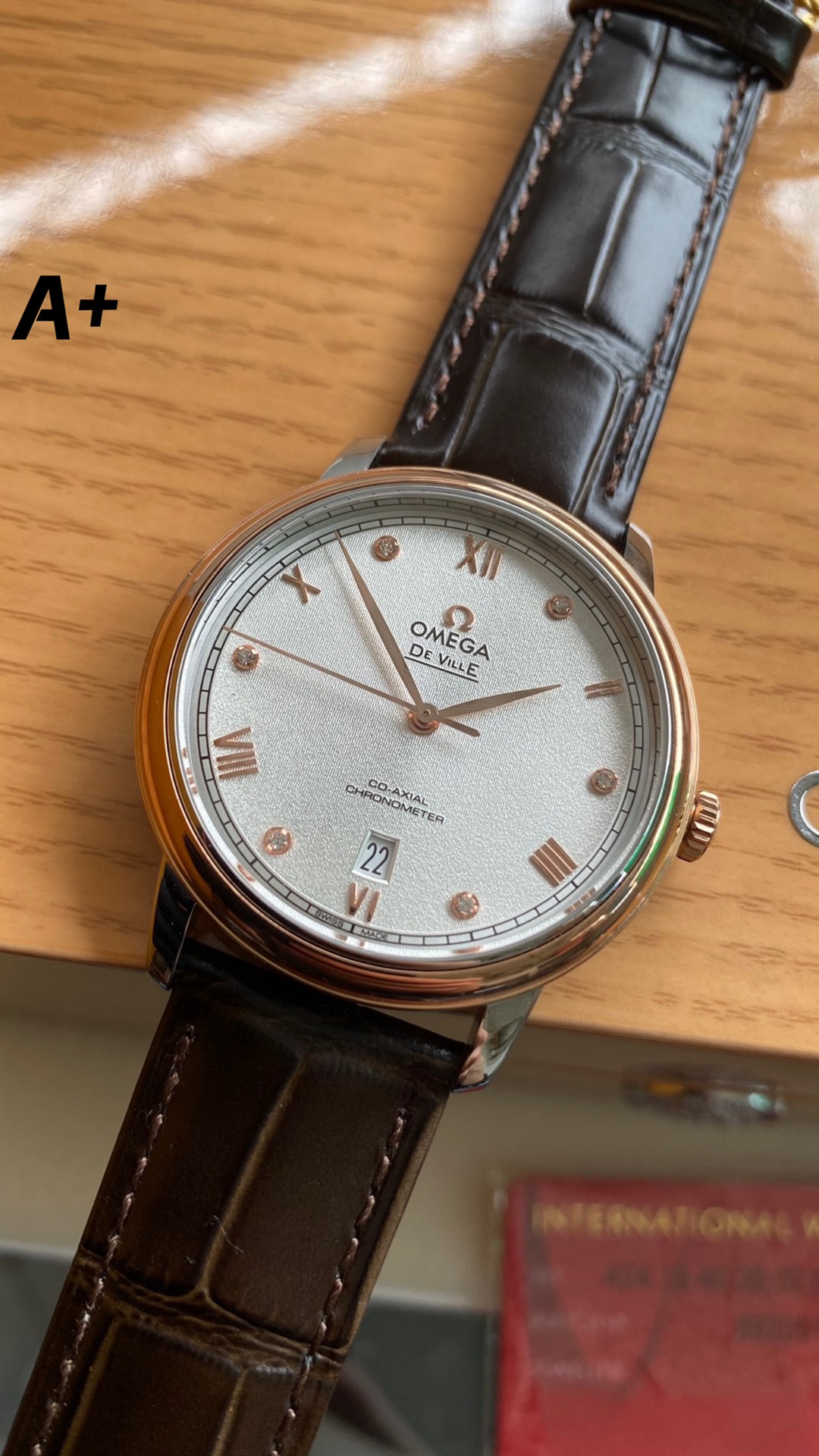 Omega New Style6 5 mm A Factory V2 Watch Strap Steel 2500 Movement Dial Markers