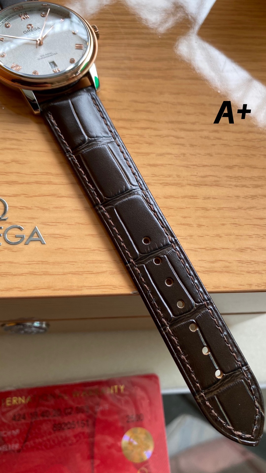 Omega New Style6 5 mm A Factory V2 Watch Strap Steel 2500 Movement Dial Markers