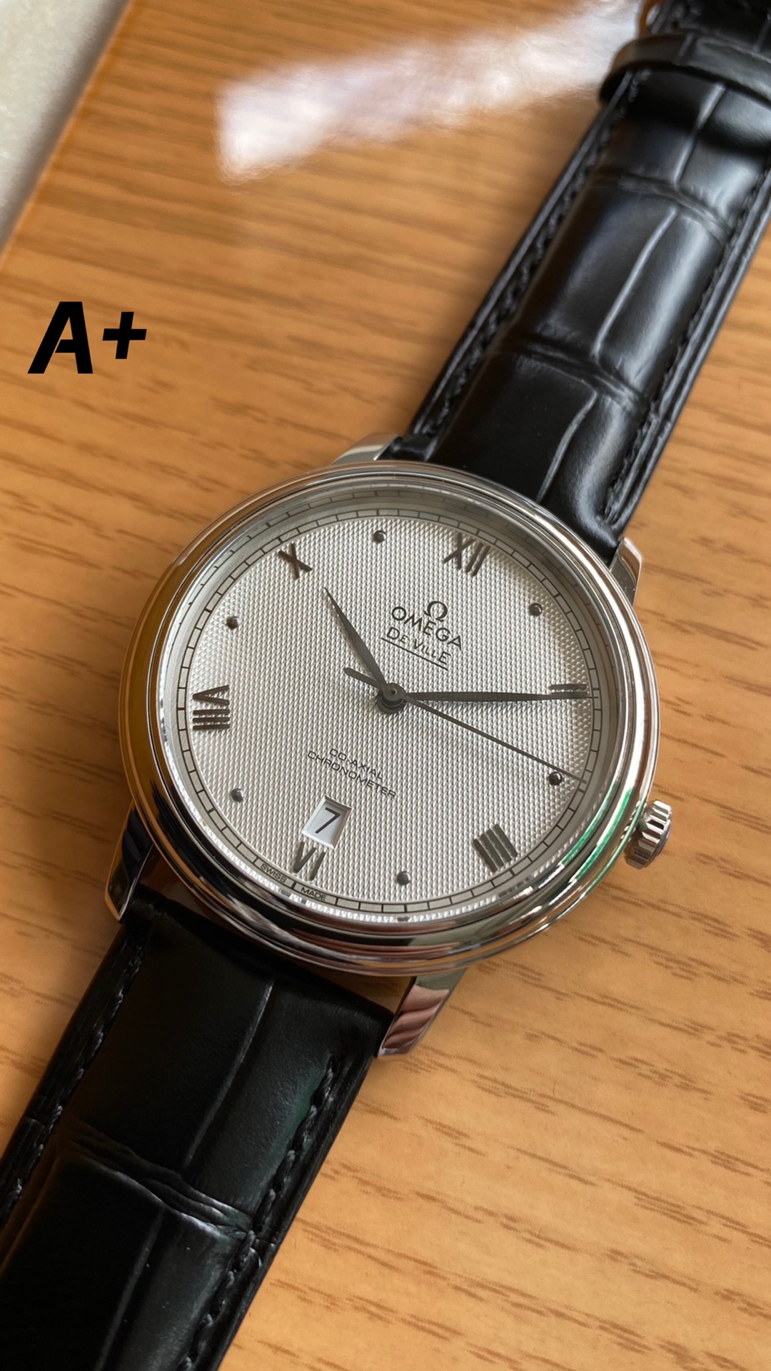 Omega New Style6 5 mm A Factory V2 Watch Strap Steel 2500 Movement Dial Markers