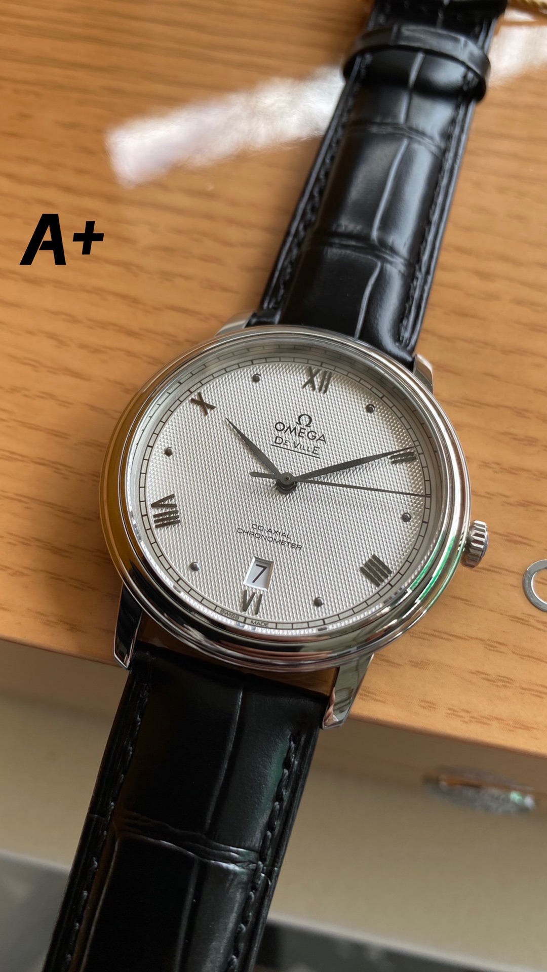 Omega New Style6 5 mm A Factory V2 Watch Strap Steel 2500 Movement Dial Markers