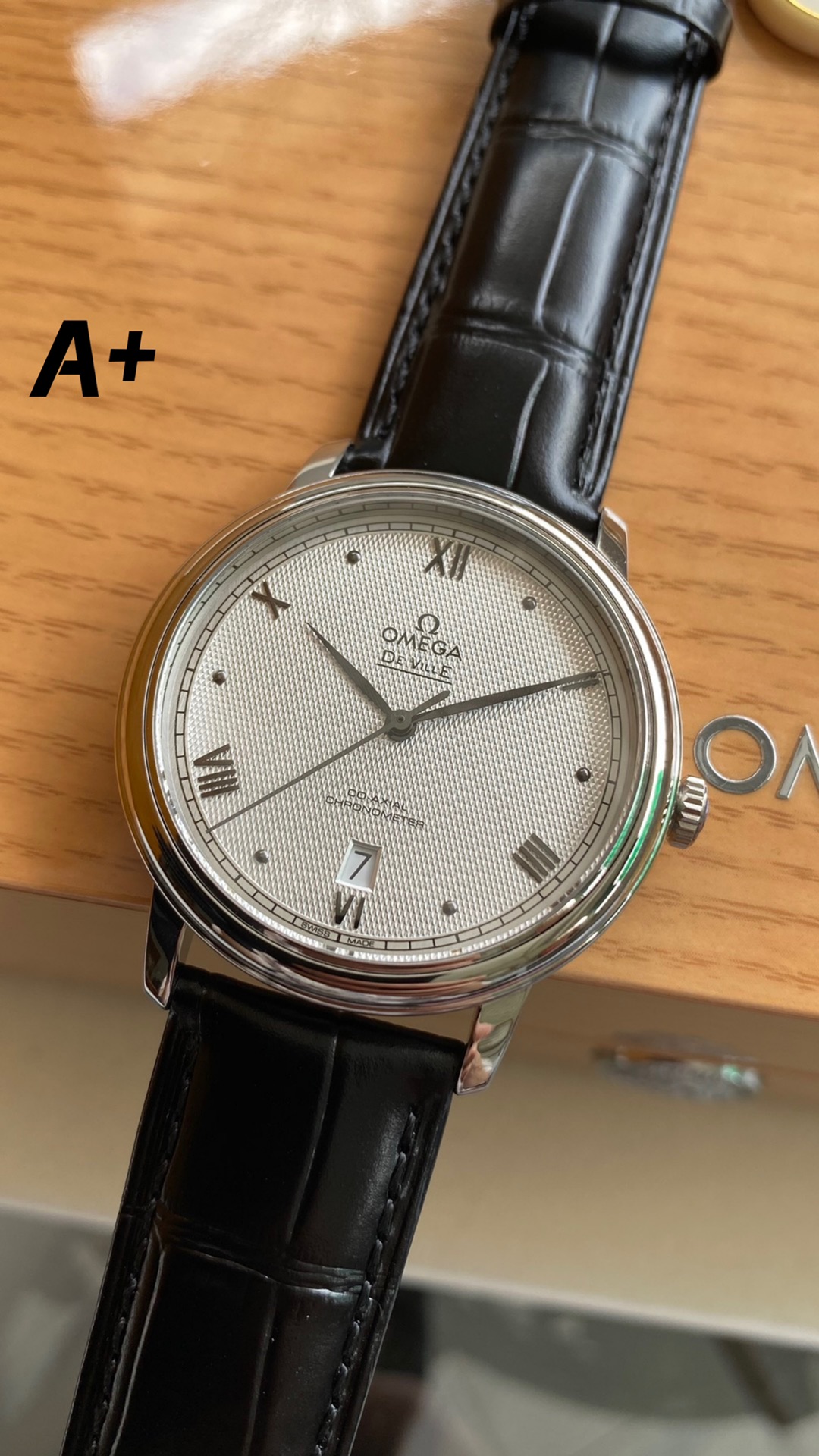 Omega New Style6 5 mm A Factory V2 Watch Strap Steel 2500 Movement Dial Markers