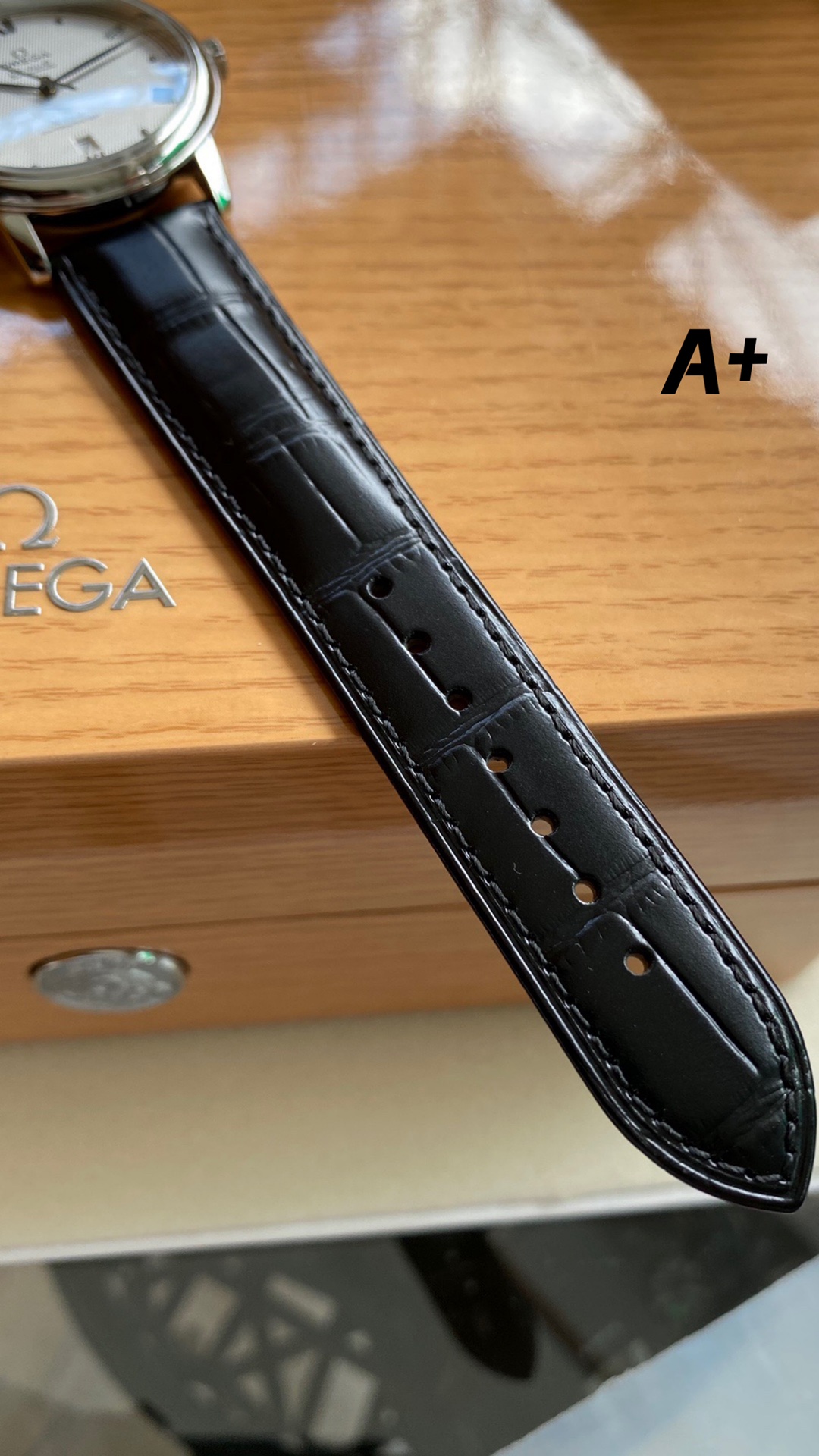 Omega New Style6 5 mm A Factory V2 Watch Strap Steel 2500 Movement Dial Markers