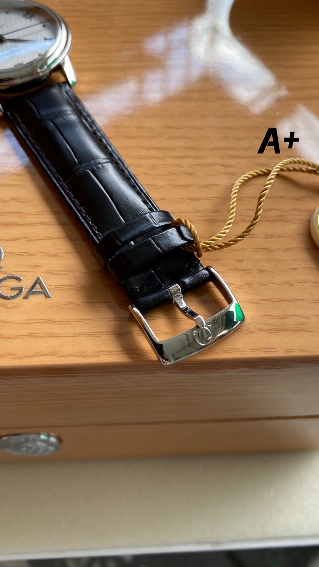 Omega New Style6 5 mm A Factory V2 Watch Strap Steel 2500 Movement Dial Markers