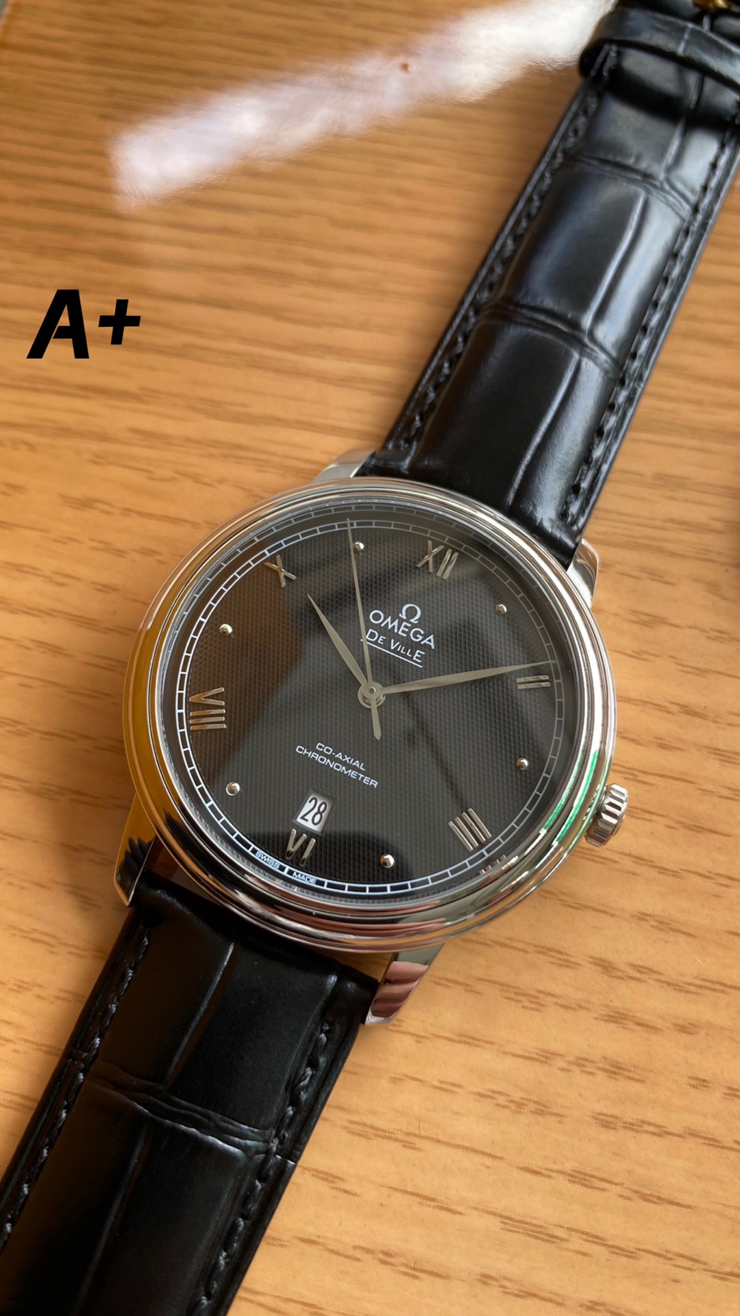 Omega New Style6 5 mm A Factory V2 Watch Strap Steel 2500 Movement Dial Markers