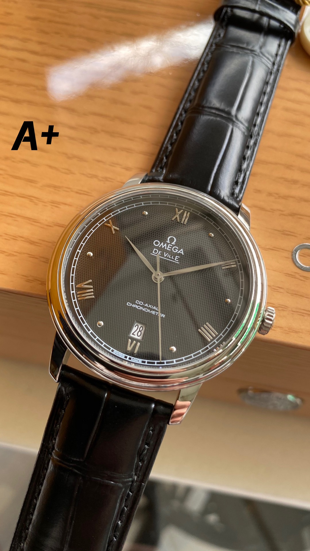 Omega New Style6 5 mm A Factory V2 Watch Strap Steel 2500 Movement Dial Markers