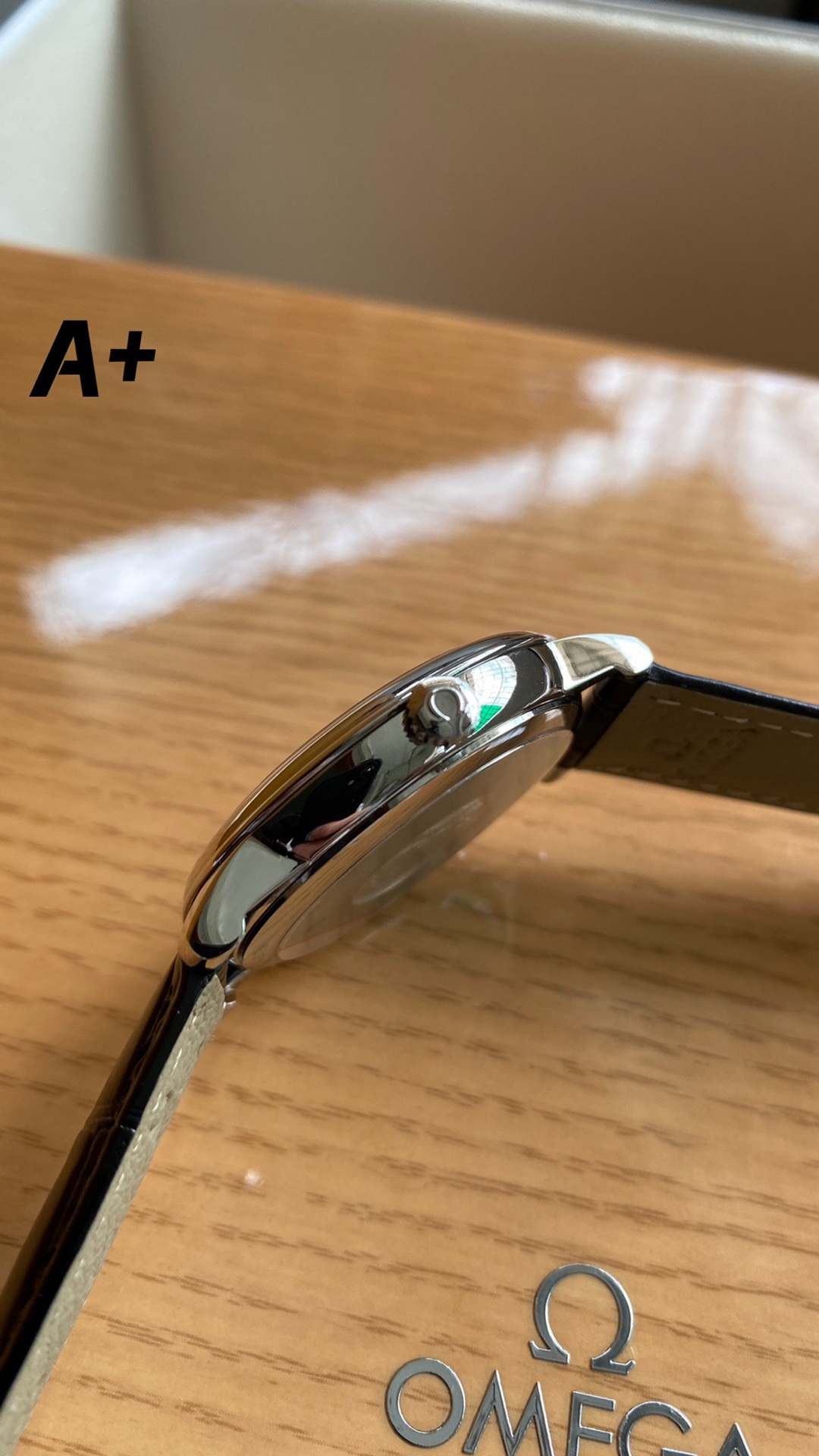 Omega New Style6 5 mm A Factory V2 Watch Strap Steel 2500 Movement Dial Markers