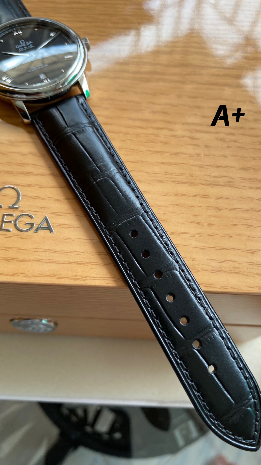 Omega New Style6 5 mm A Factory V2 Watch Strap Steel 2500 Movement Dial Markers