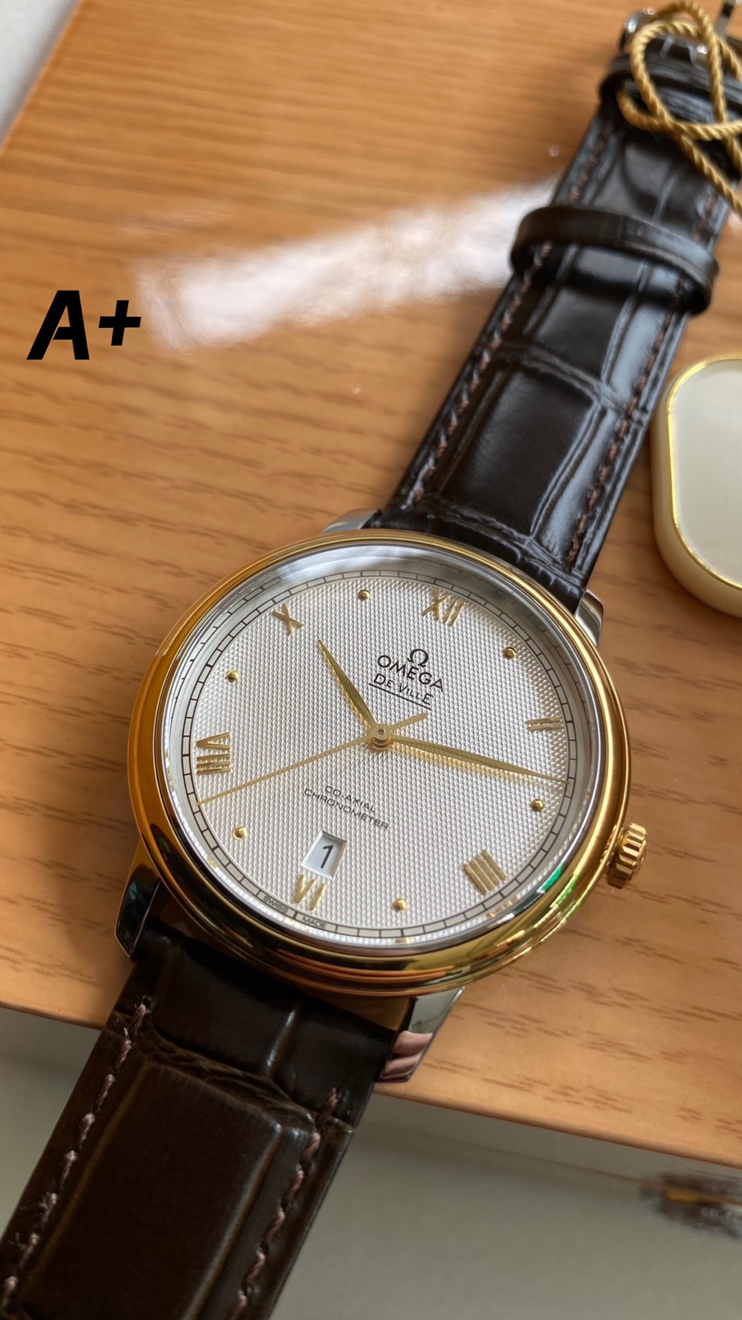 Omega New Style6 5 mm A Factory V2 Watch Strap Steel 2500 Movement Dial Markers