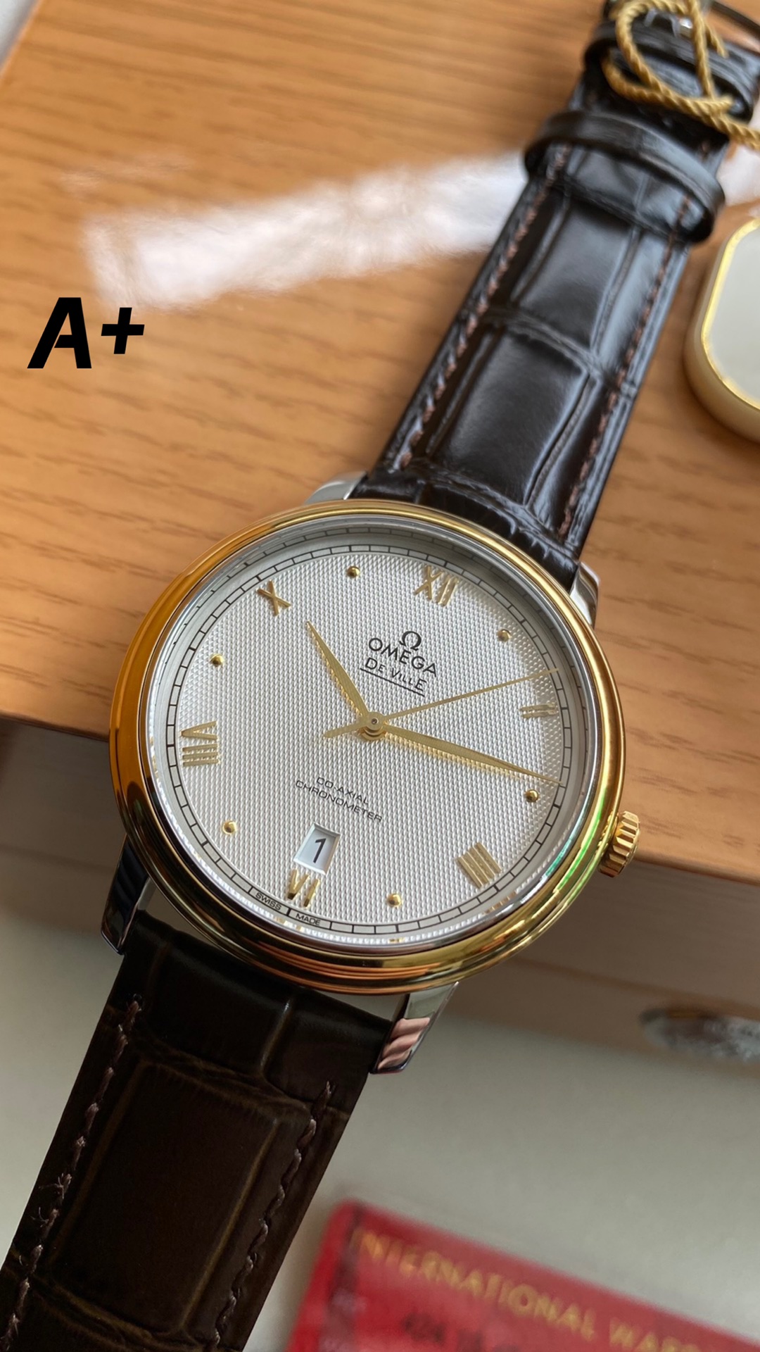 Omega New Style6 5 mm A Factory V2 Watch Strap Steel 2500 Movement Dial Markers