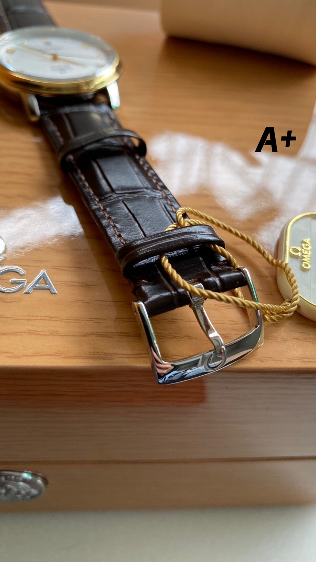 Omega New Style6 5 mm A Factory V2 Watch Strap Steel 2500 Movement Dial Markers