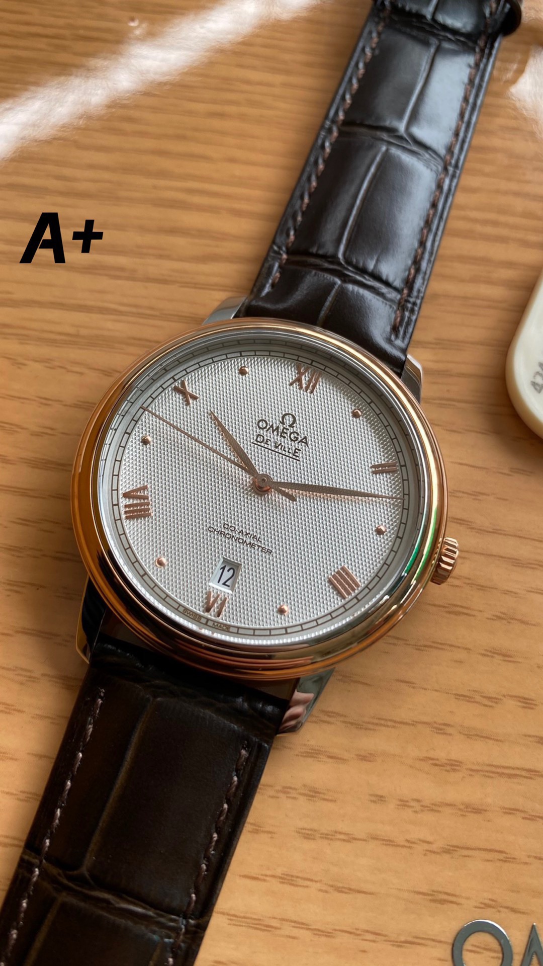 Omega New Style6 5 mm A Factory V2 Watch Strap Steel 2500 Movement Dial Markers