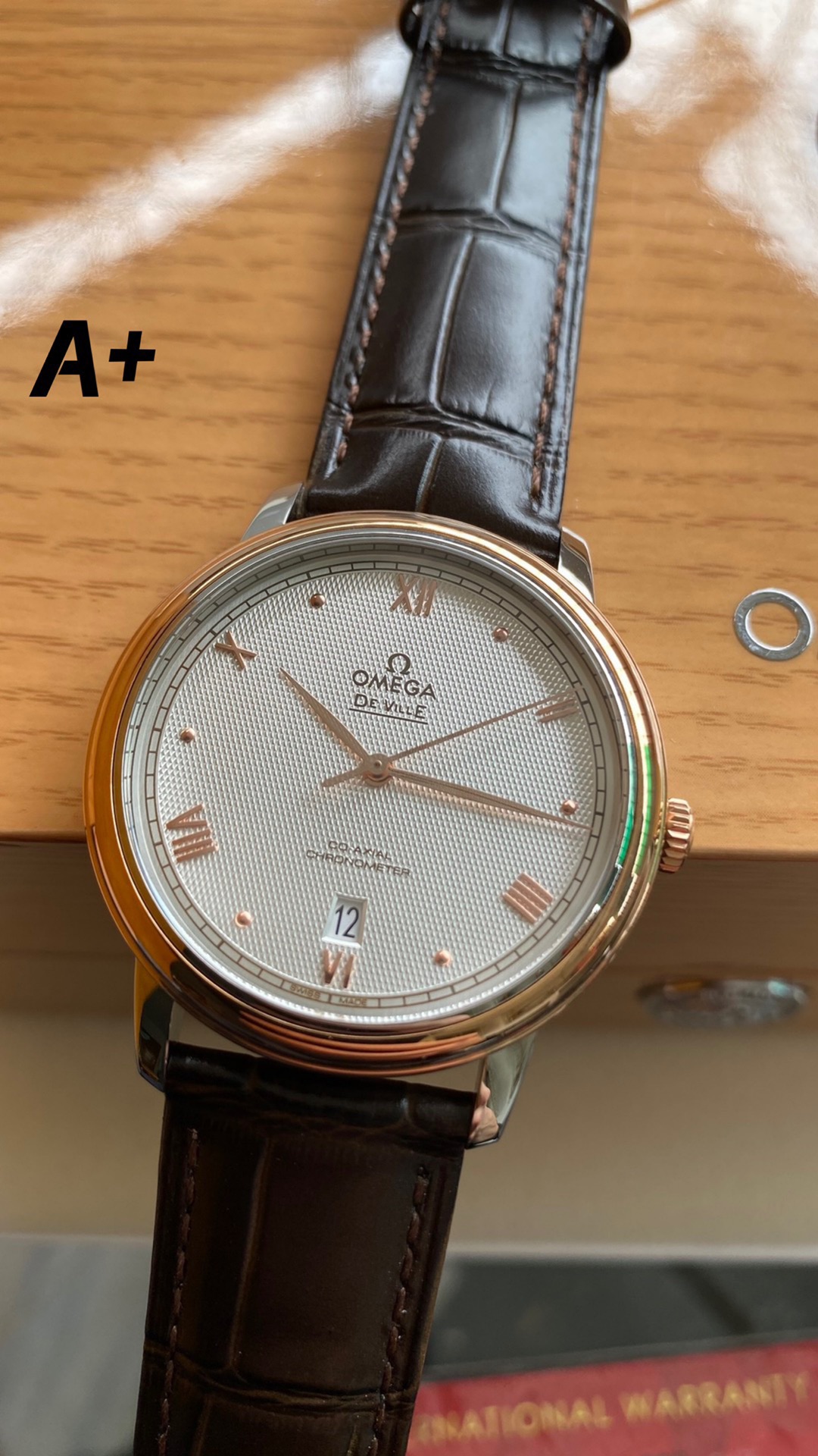 Omega New Style6 5 mm A Factory V2 Watch Strap Steel 2500 Movement Dial Markers