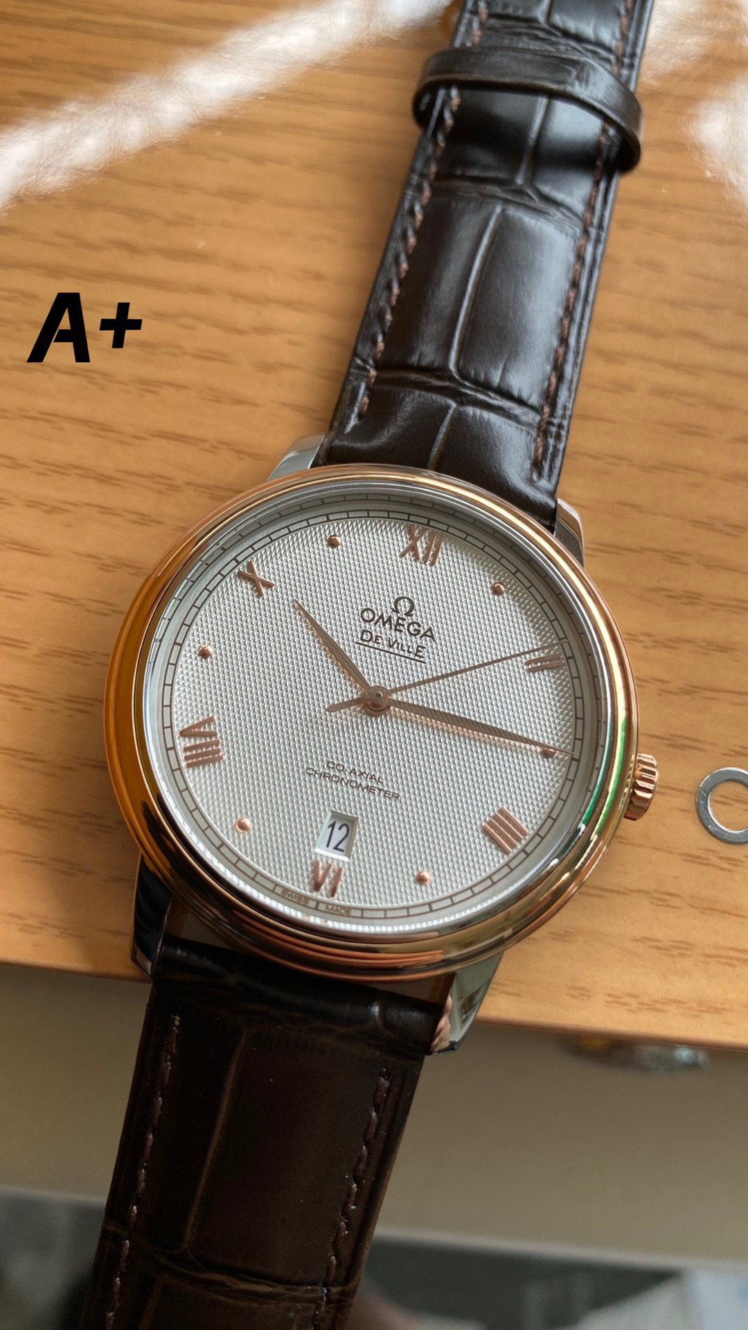 Omega New Style6 5 mm A Factory V2 Watch Strap Steel 2500 Movement Dial Markers