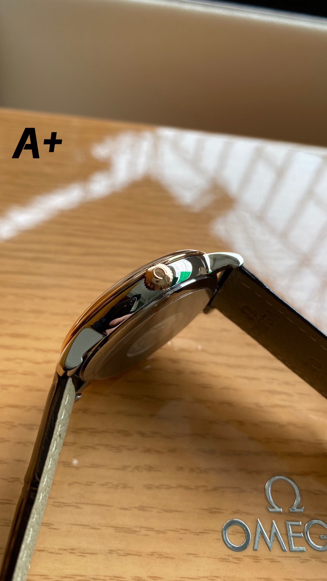 Omega New Style6 5 mm A Factory V2 Watch Strap Steel 2500 Movement Dial Markers