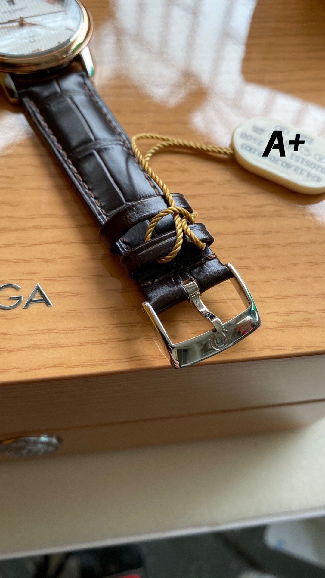 Omega New Style6 5 mm A Factory V2 Watch Strap Steel 2500 Movement Dial Markers