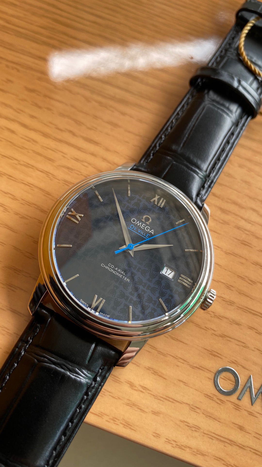 Omega A Factory V2 5 mm Watch Strap Steel 2500 Movement Dial Markers