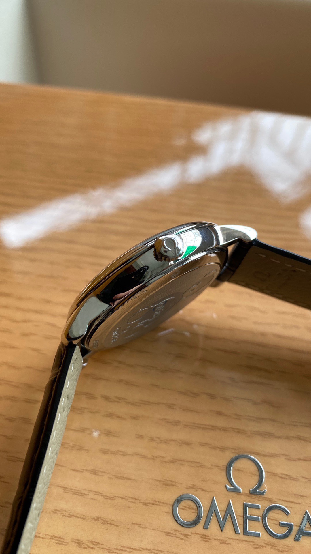 Omega A Factory V2 5 mm Watch Strap Steel 2500 Movement Dial Markers