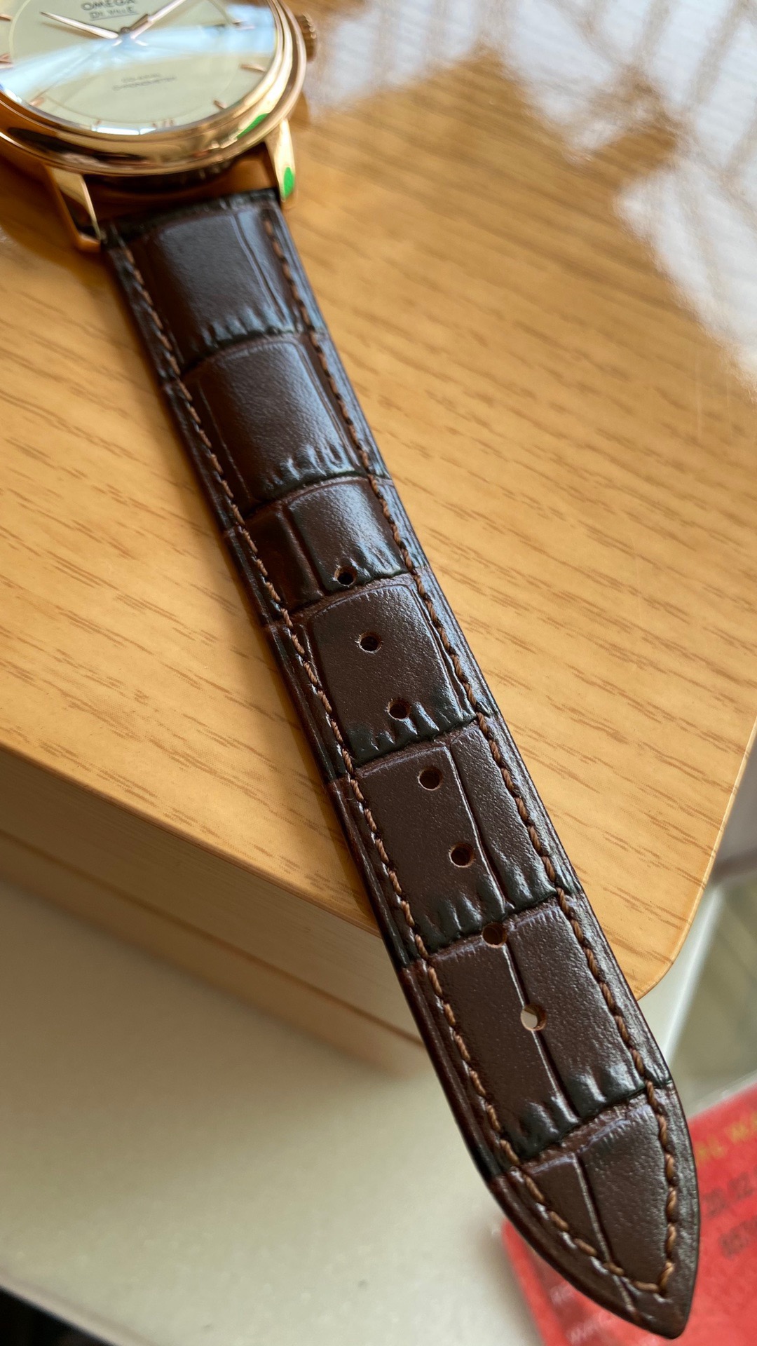 Omega A Factory V2 5 mm Watch Strap Steel 2500 Movement Dial Markers