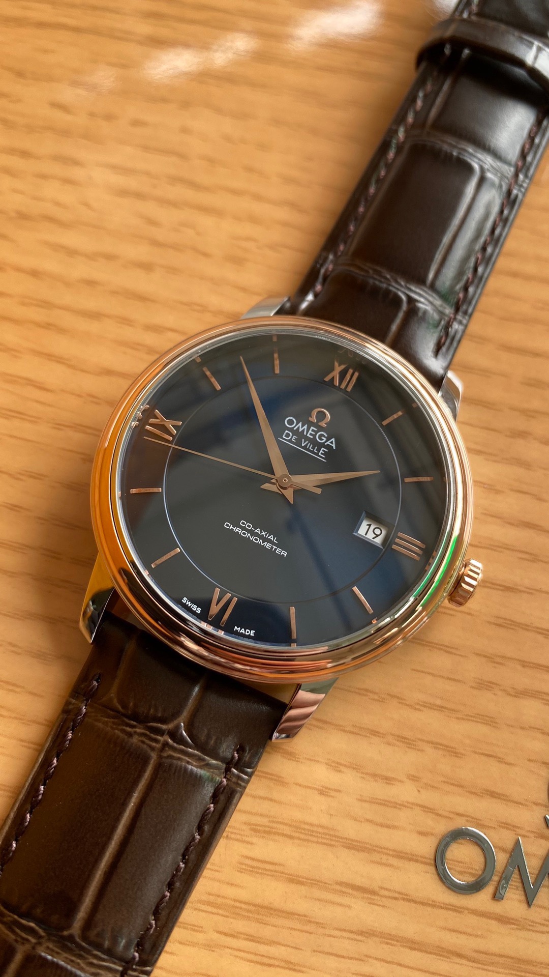 Omega A Factory V2 5 mm Watch Strap Steel 2500 Movement Dial Markers