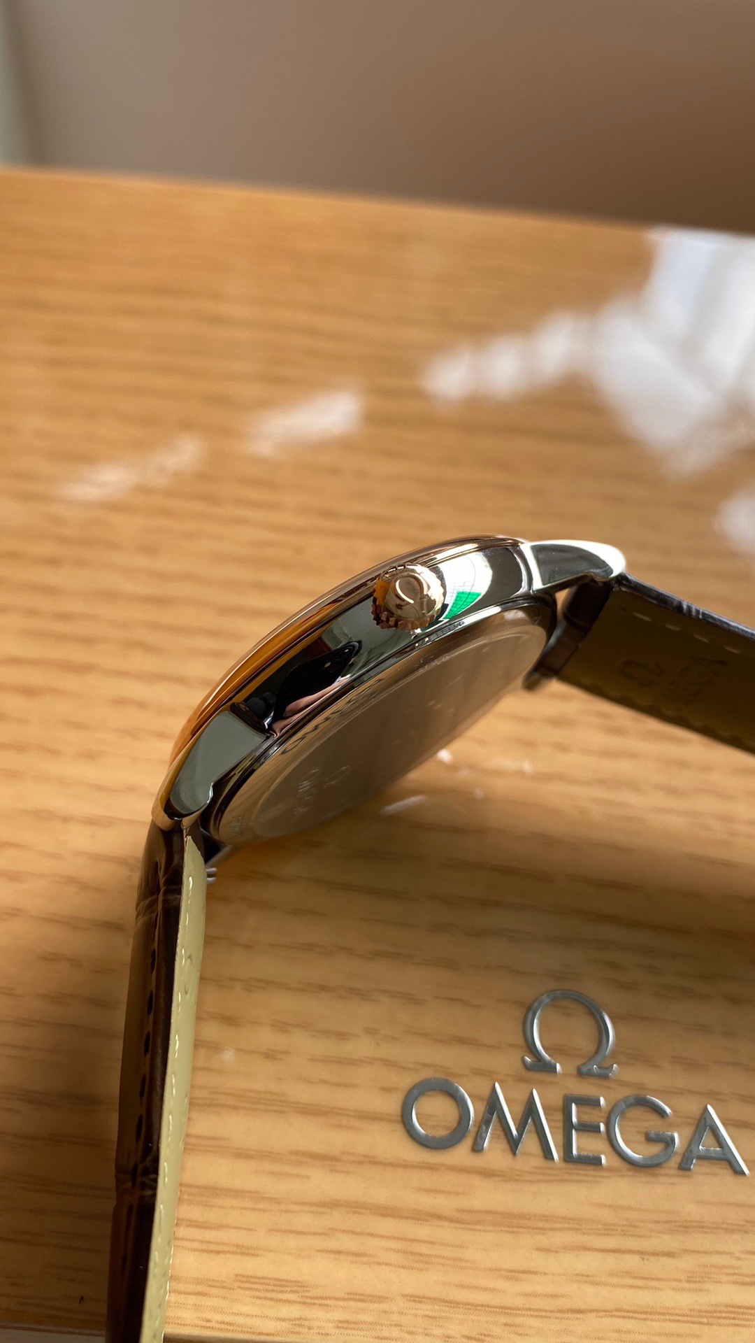 Omega A Factory V2 5 mm Watch Strap Steel 2500 Movement Dial Markers