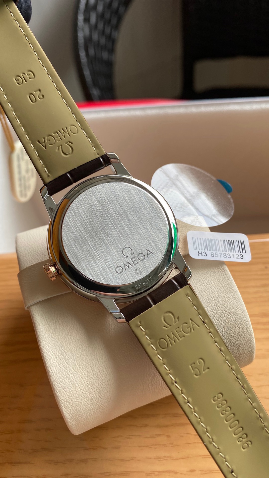 Omega A Factory V2 5 mm Watch Strap Steel 2500 Movement Dial Markers