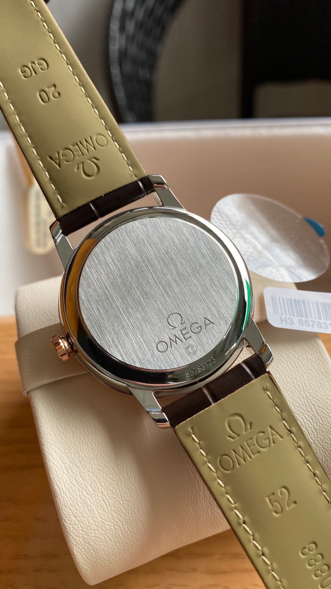 Omega A Factory V2 5 mm Watch Strap Steel 2500 Movement Dial Markers