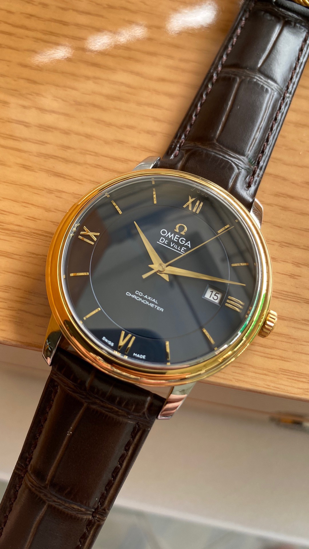 Omega A Factory V2 5 mm Watch Strap Steel 2500 Movement Dial Markers