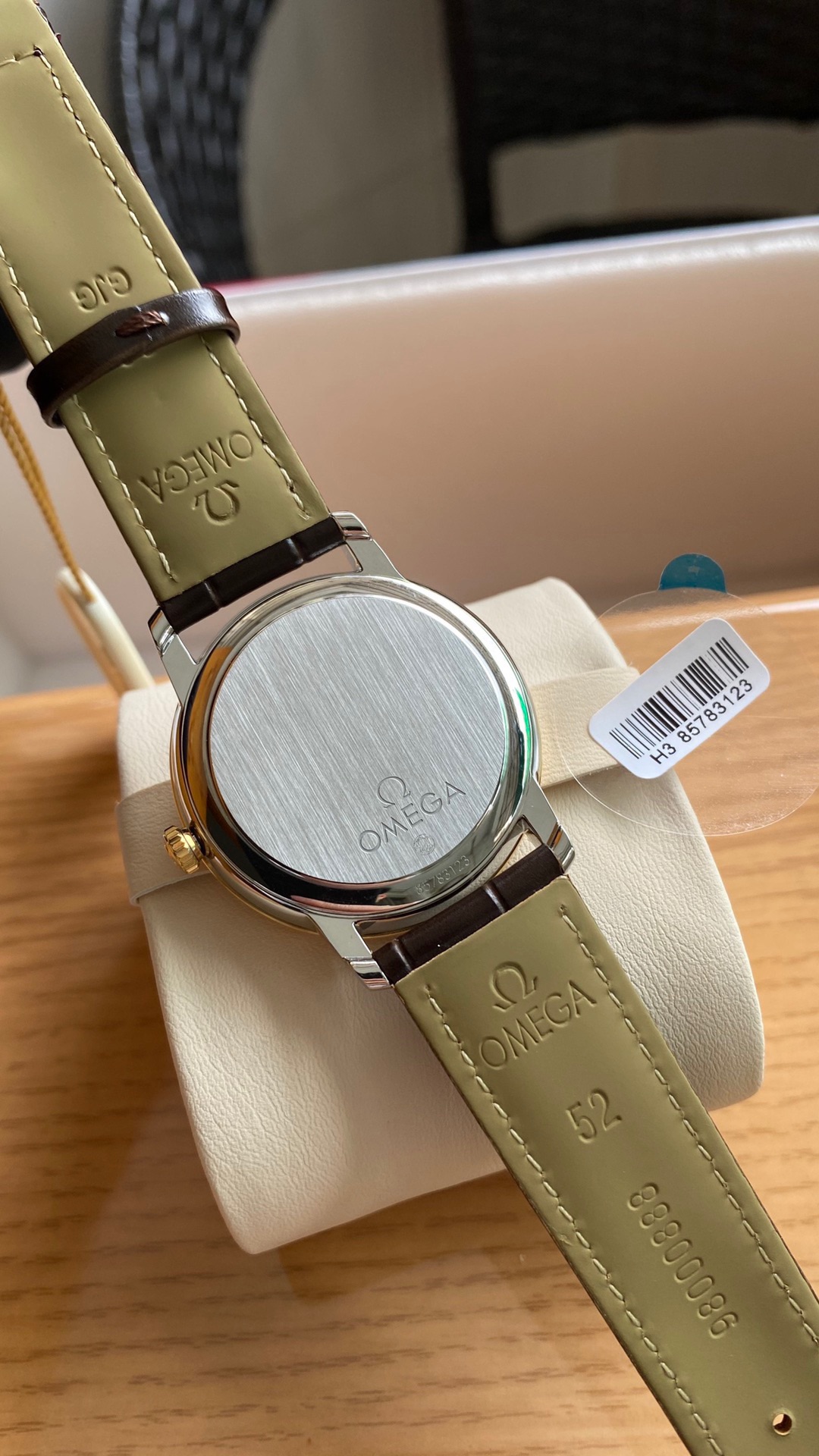 Omega A Factory V2 5 mm Watch Strap Steel 2500 Movement Dial Markers