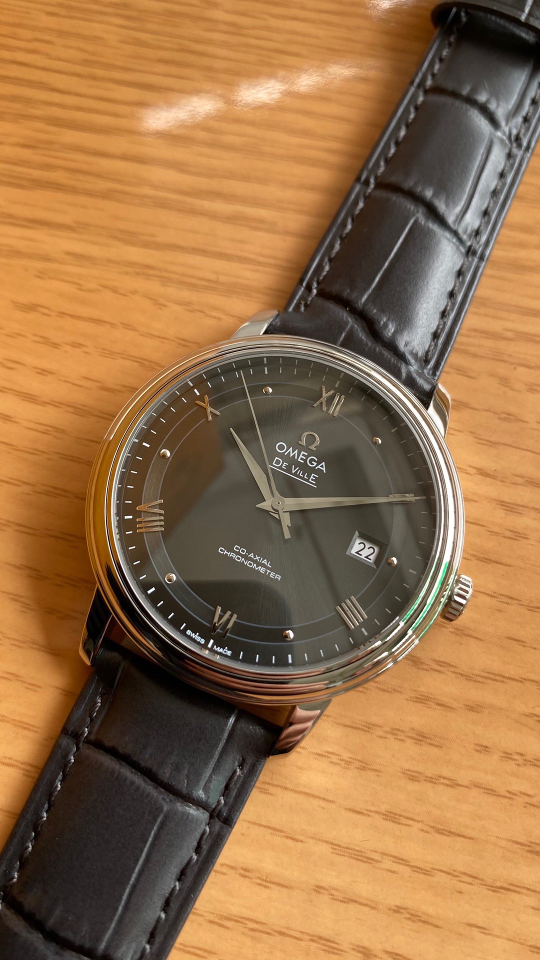 Omega A Factory V2 5 mm Watch Strap Steel 2500 Movement Dial Markers