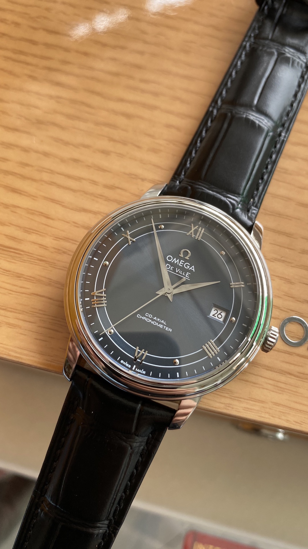 Omega A Factory V2 5 mm Watch Strap Steel 2500 Movement Dial Markers