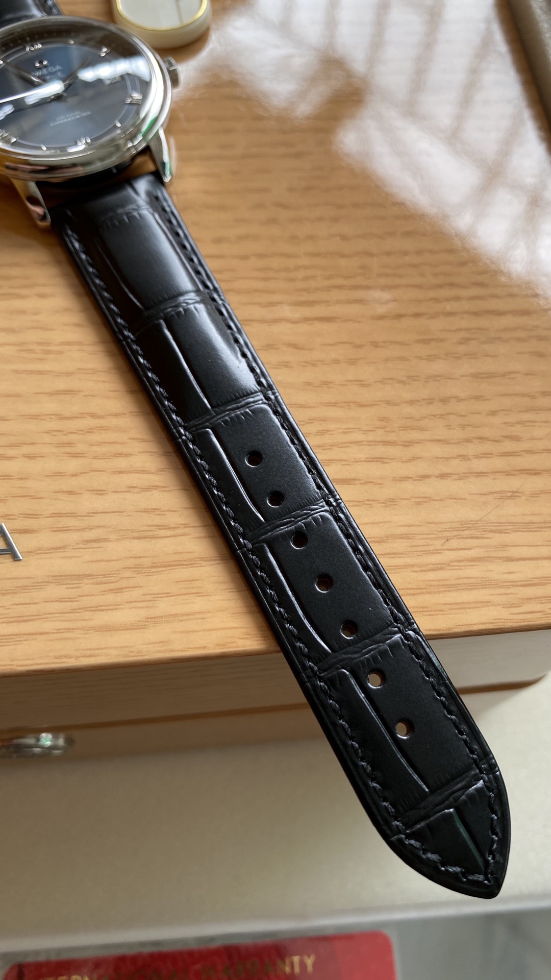 Omega A Factory V2 5 mm Watch Strap Steel 2500 Movement Dial Markers