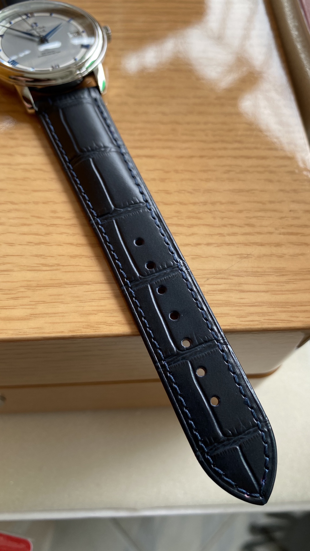 Omega A Factory V2 5 mm Watch Strap Steel 2500 Movement Dial Markers