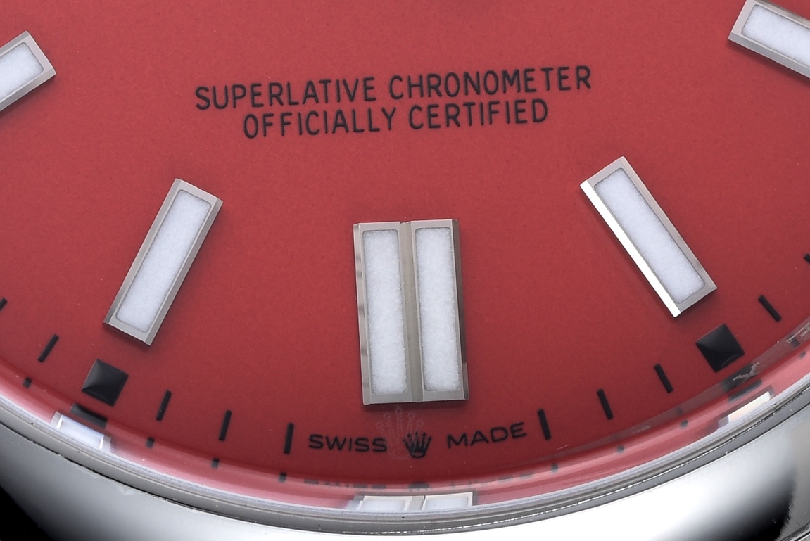 Rolex Clean /c / 41 mm 124300 3230 movement Mold Opening / .watch Clasp Logo .cnc Luminous Sl Blueluminous