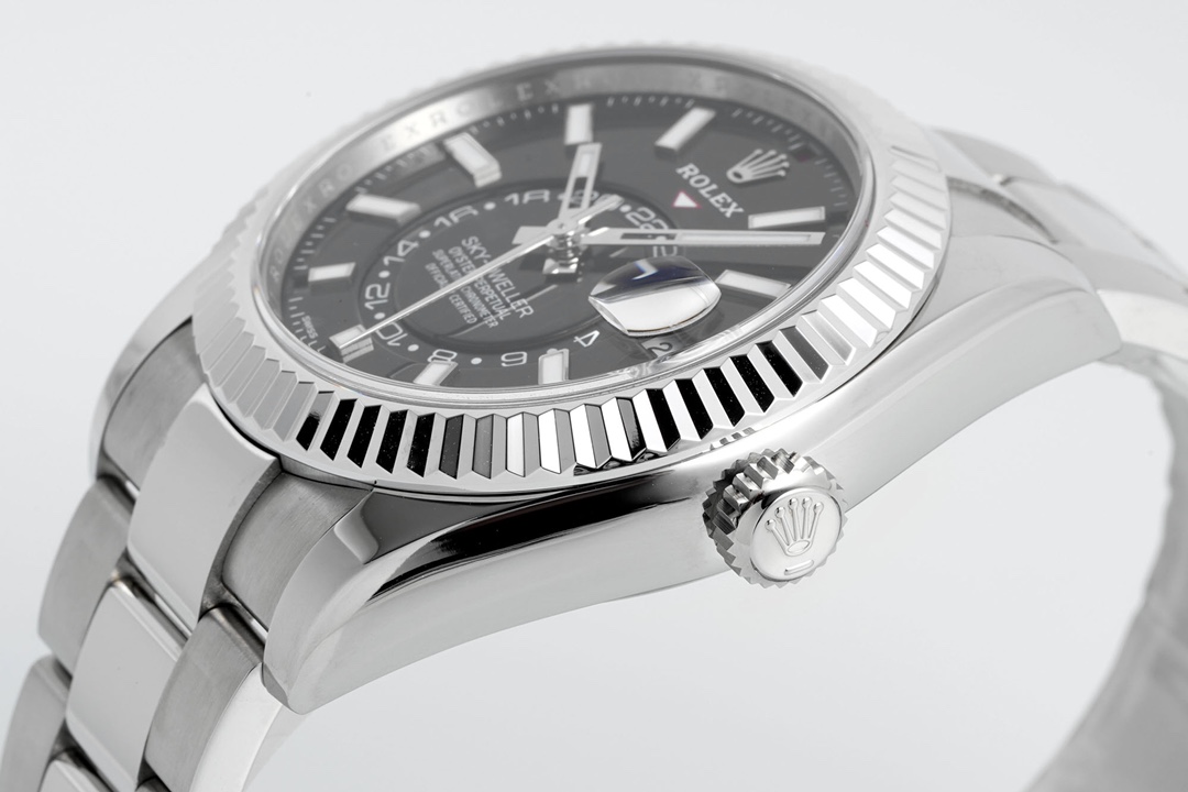 Rolex Zf Rolexrolexsky-dweller 42 mm Watch Case 904l Rolexring Command Clasp 5 Mold Opening Dial, 9002 movement,28800 72 ,sky-dweller Logo 24