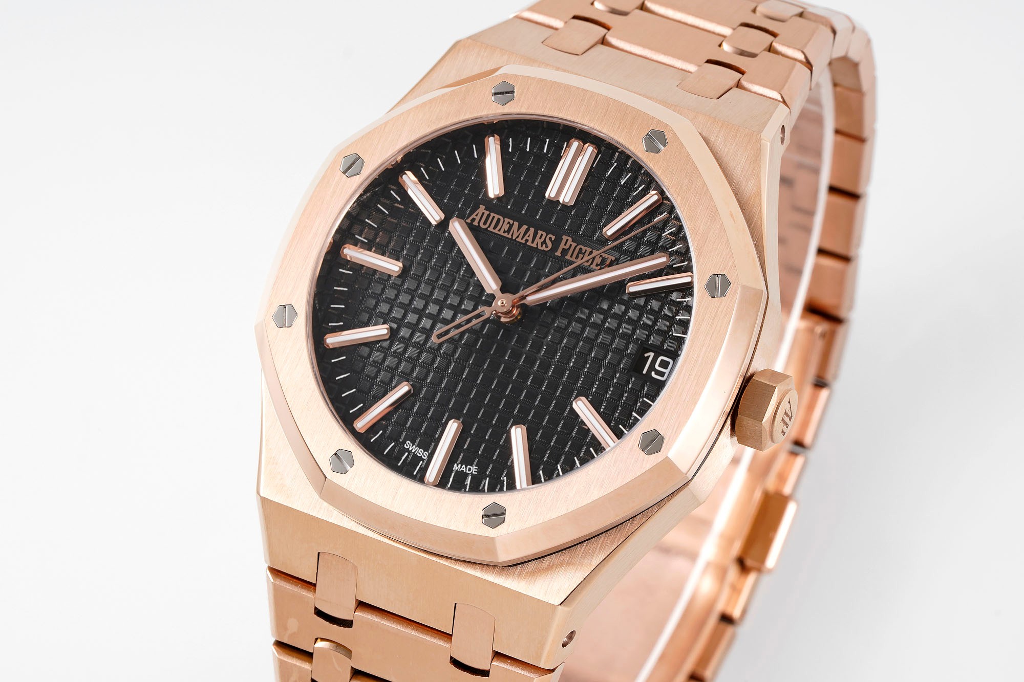 Audemars Piguet Apsaudemars 15510ap50 4302 Movement-- 5 Mold Opening,size 41x10.4 Watch Case steel Strap Piguetcal.4302 72 Dial Aps