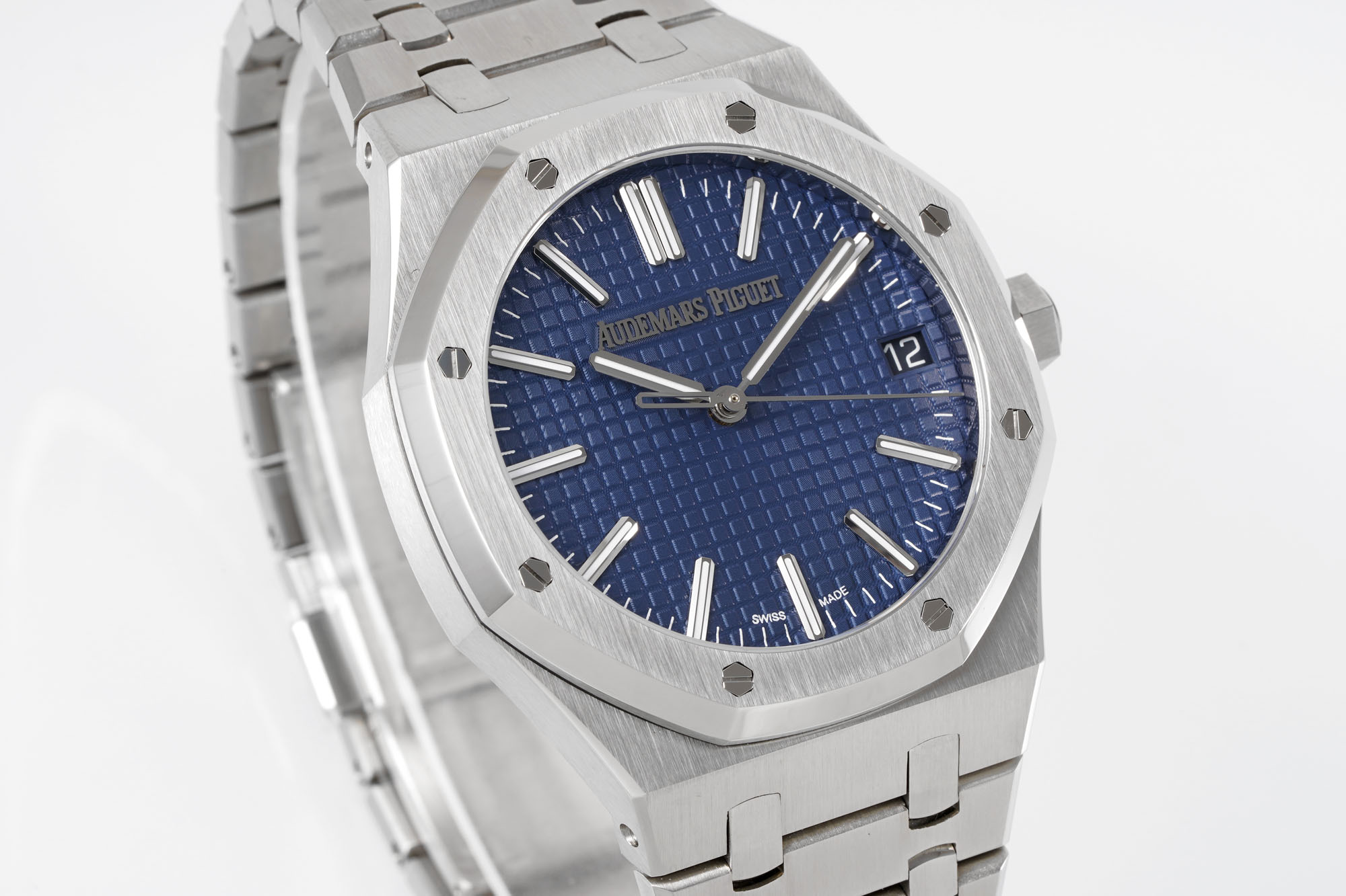 Audemars Piguet Apsaudemars 15510ap50 4302 Movement-- 5 Mold Opening,size 41x10.4 Watch Case steel Strap Piguetcal.4302 72 Dial Aps