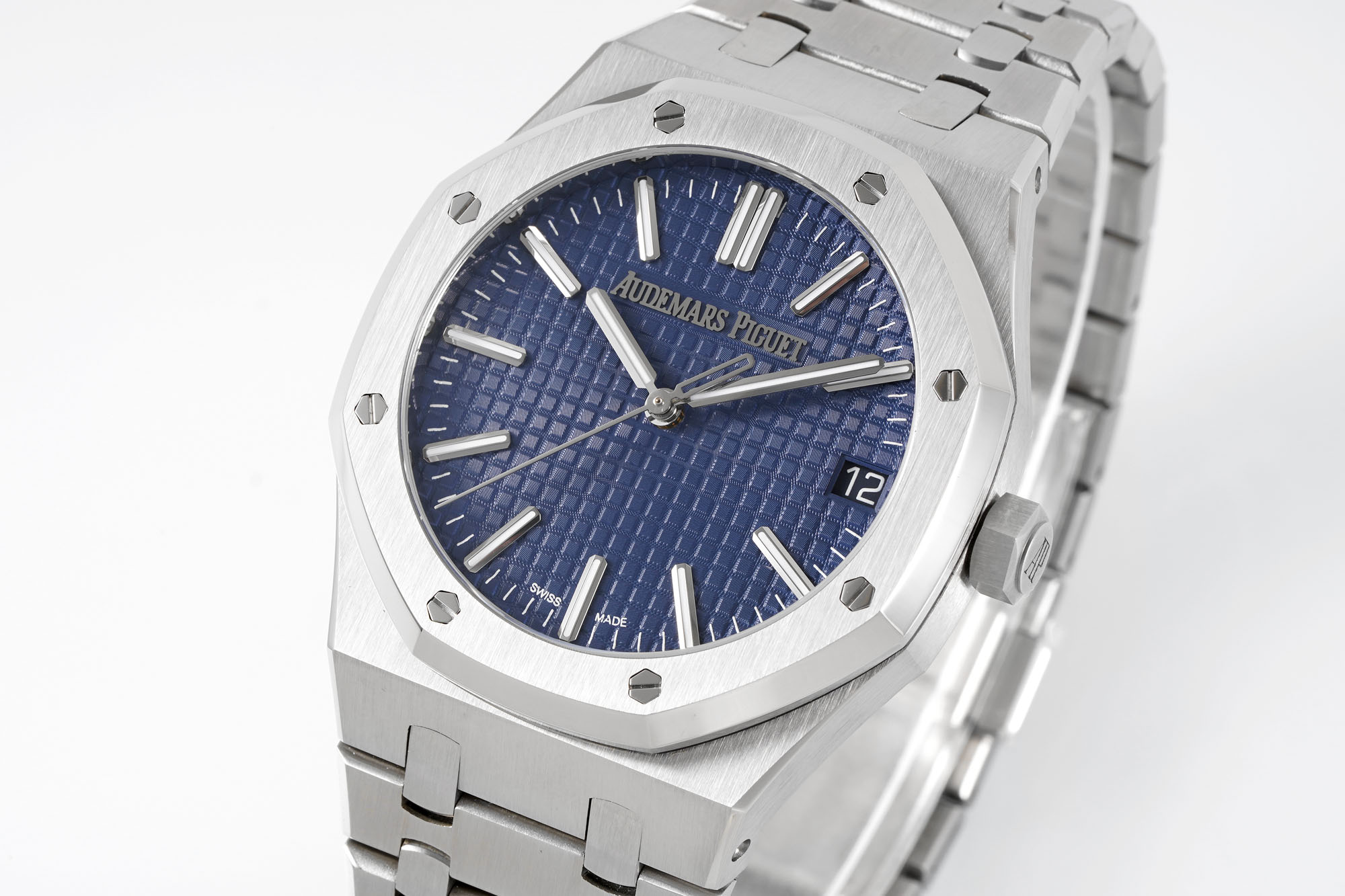 Audemars Piguet Apsaudemars 15510ap50 4302 Movement-- 5 Mold Opening,size 41x10.4 Watch Case steel Strap Piguetcal.4302 72 Dial Aps