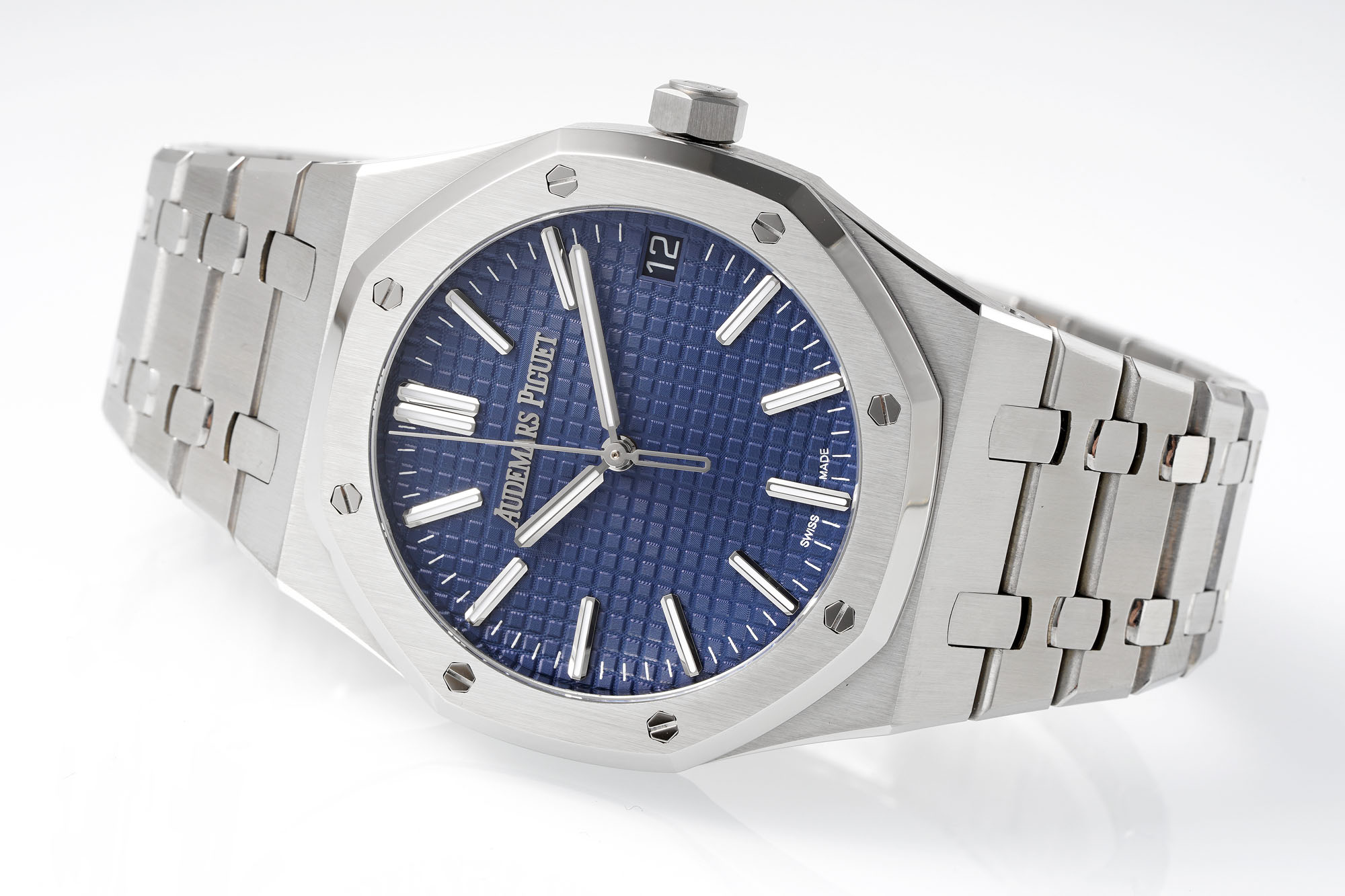 Audemars Piguet Apsaudemars 15510ap50 4302 Movement-- 5 Mold Opening,size 41x10.4 Watch Case steel Strap Piguetcal.4302 72 Dial Aps