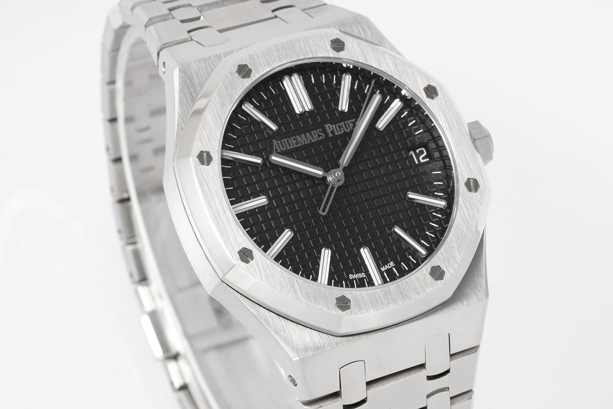 Audemars Piguet Apsaudemars 15510ap50 4302 Movement-- 5 Mold Opening,size 41x10.4 Watch Case steel Strap Piguetcal.4302 72 Dial Aps