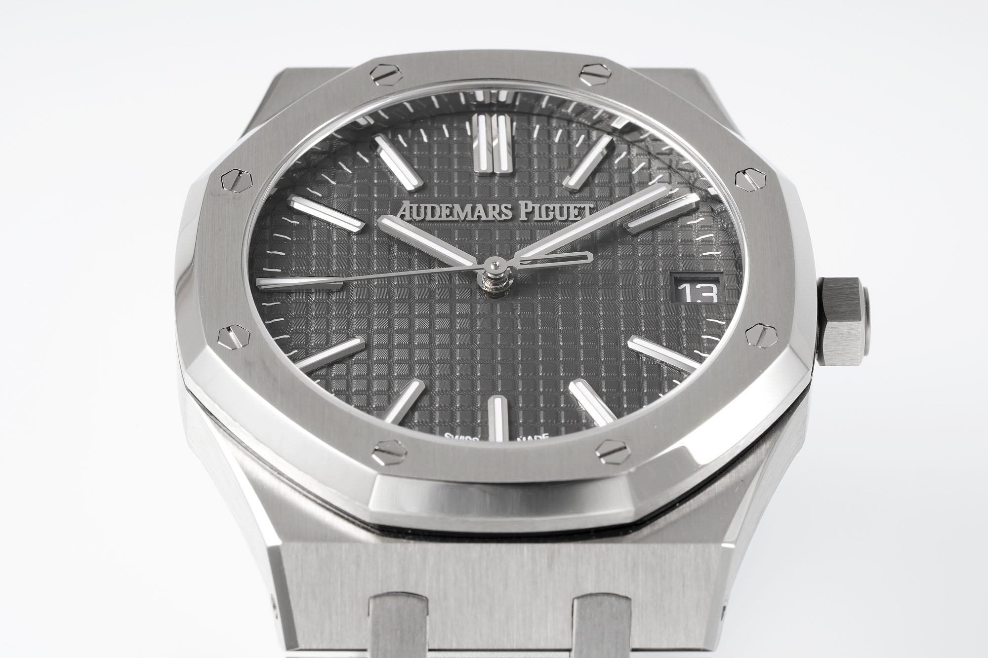 Audemars Piguet Apsaudemars 15510ap50 4302 Movement-- 5 Mold Opening,size 41x10.4 Watch Case steel Strap Piguetcal.4302 72 Dial Aps