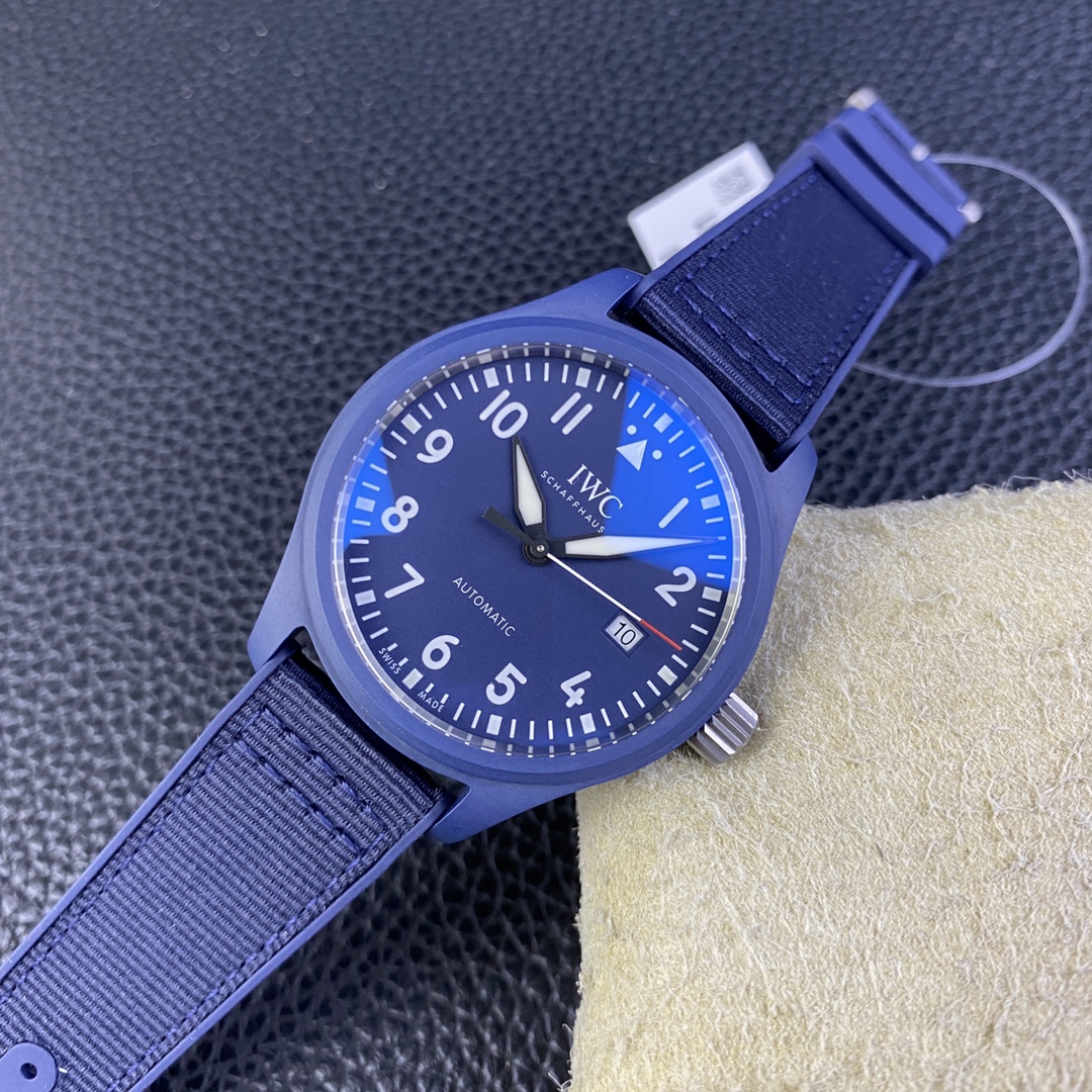 Iwc Iwciwc Gram. V7 Ceramic Iw328101, Original Originalmold Opening, V7 ,size V7 ,v7 V7 Movement V7 2892 ,watch Hands V7 .ceramicwatch Case V7 Strap .v7 Titanium Logo ,v7 ,41 mm diameterwatch Dial Markers, ,v7 Gramwatch Luminous V7