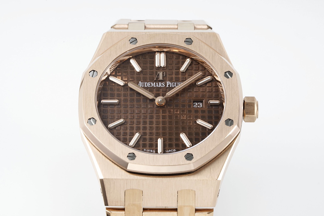 Audemars Piguet Zf Piguetaudemars 67651orwomensquartz Mold Opening, Cnc .watch Casediameter33 mm Case Strap Clasp Dial grande Tapisserie Hands, Date Display royal Oak Etaquartzmovement