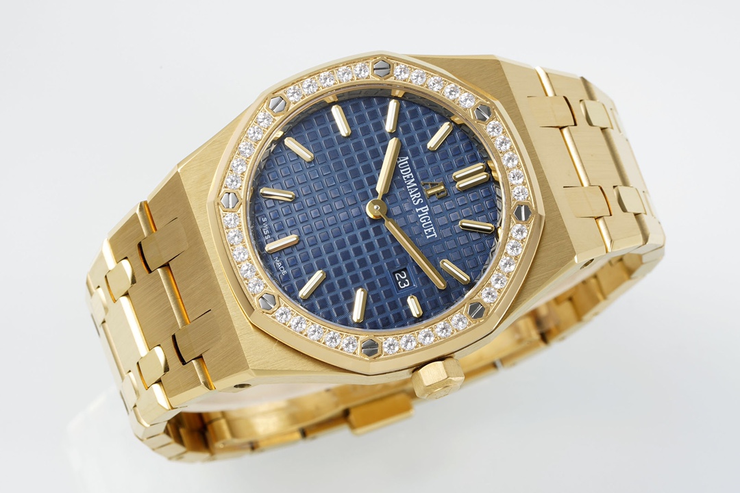 Audemars Piguet Zf Piguetaudemars 67651orwomensquartz Mold Opening, Cnc .watch Casediameter33 mm Case Strap Clasp Dial grande Tapisserie Hands, Date Display royal Oak Etaquartzmovement