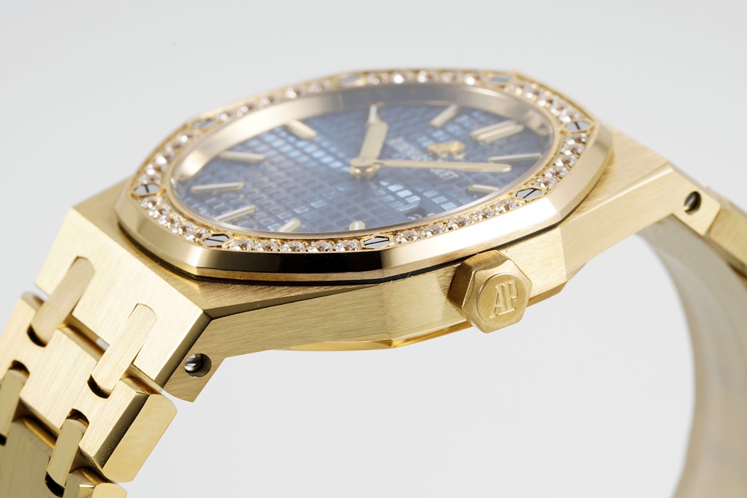 Audemars Piguet Zf Piguetaudemars 67651orwomensquartz Mold Opening, Cnc .watch Casediameter33 mm Case Strap Clasp Dial grande Tapisserie Hands, Date Display royal Oak Etaquartzmovement